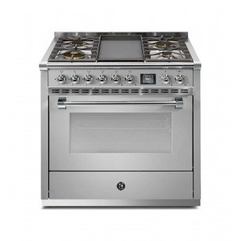 Steel Cucina da accosto AQ9S Ascot 90 Cucina cm. 90 - forno combinato a vapore