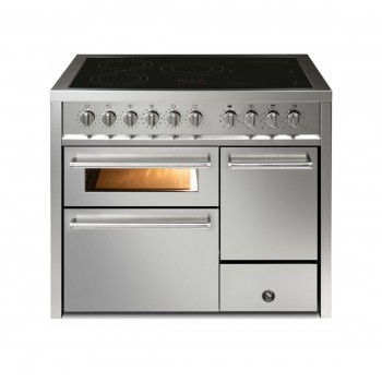 Steel Cucina da accosto EQ10FFF 100/3 Enfasi Cucina da accosto cm. 100 - 3 forni elettrici