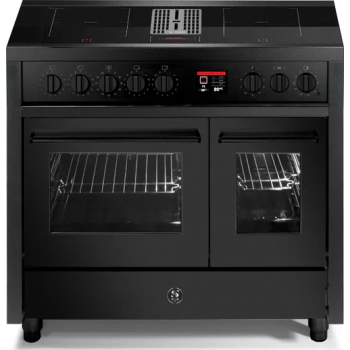 Stahlstahl-Küchenschwerpunkt Mistral 100 EQ10FF-4Fikw mit Dunstabzugshaube