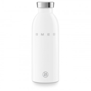 SMEG WBF01WH Klimaflasche 500 ml | Weiß SMEG X 24Bottles Ästhetik 50er Jahre
