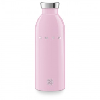 SMEG WBF01PK Clima Bottle 500 ml | Rosa SMEG x 24Bottles Estetica 50's style