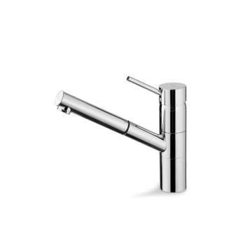 VEMA V04520 Einzelsteuermischer für Spüle mit Schwenkrohr und Ausziehdusche. Leistung F 3/8′′.