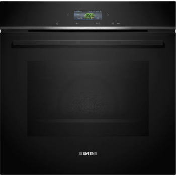 Siemens iQ700 60 x 60 cm recessed oven Black HB774G1B1