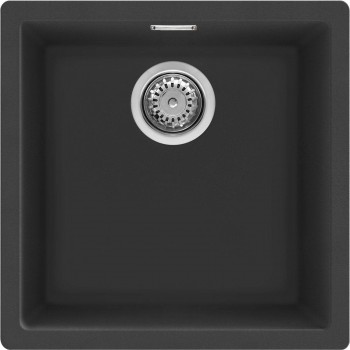 SMEG VZP45N Universal sink Synthetic tank Standard Sottotop Number of tanks 1 Black