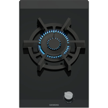 Siemens ER3A6AI10 gas hob in 30 cm black ceramic glass