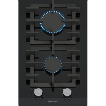 Siemens ER3A6BI40 Iq700 Piano cottura domino a gas cm 30 - vetroceramica nero