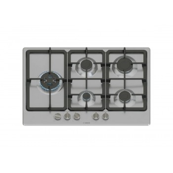 Bosch PGM7B5K90 4 Piano cottura a gas cm. 75 - inox