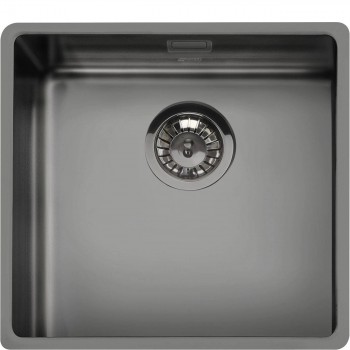SMEG VSTR50DKX Universal sink Single-storey basin Sottotop Number of tanks 1 Black