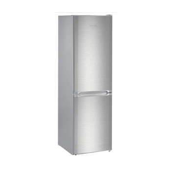 Liebherr Cuefe 3331 Comfort Kühlschrank-Gefrierfach kombiniert SmartFrost 181.2 x 55 cm Edelstahl-Tür und Italien Garantie