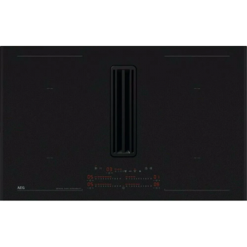 AEG NCP84C01AZ Induction Plan with integrated bridge hood with Extractor Saphirmatt® Filter version