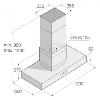 ASKO CI 41239 S Product group: EVOLVE ISLAND HOOD Series: Evolve Finish: Steel
