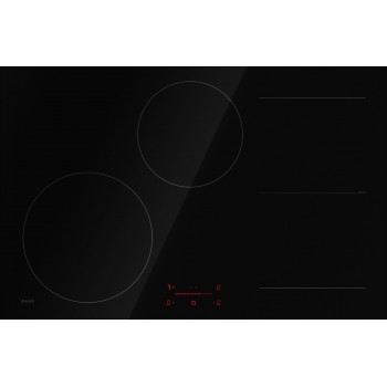 ASKO HI 2842 FBG1 Piano cottura a induzione Finitura: Vetro nero  Installazione: in appoggio e a filo