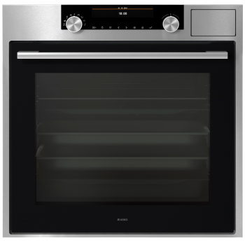 Asko OCS 8687 S Steel Ultra Cool Door, 4 Glasses and Heat Spotlights Enamel: ultra-resistant and non-stick pyrolytics