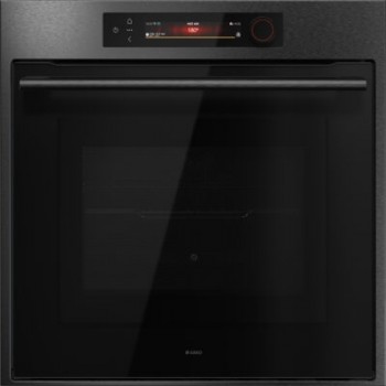Asko OCM 66 BSH Combined Oven Microwave Color: Black Steel Door type: Ultra Cool Door