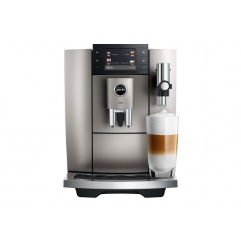 Jura E8 Midnight Silver Automatic Coffee Machine