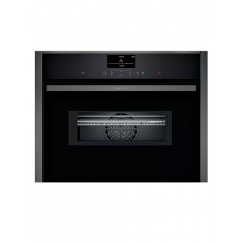 Neff N 90 Kompakter Ofen kombiniert mit eingesparter Mikrowelle 60 x 45 cm Graphit C17MS22G0