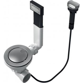 1SPR BARAZZA KIT PILETTONE AUTOMATICO CSALTERELLOCOPRIPILETTONE ACCIAIO VASCHE R15 RIVENDITORE AUTORIZZATO BARAZZA