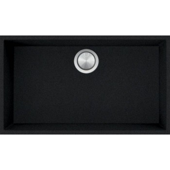 1QSO81NS BARAZZA VASCA QUADRA SOUL SOTTOTOP 725X40 1V BGRANITE NERO RIVENDITORE AUTORIZZATO BARAZZA