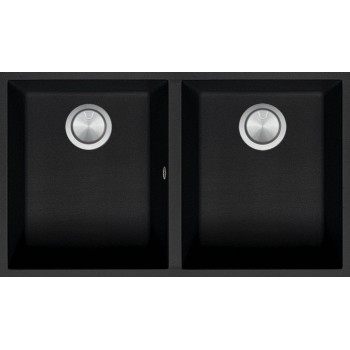 1QSO82NS BARAZZA VASCA QUADRA SOUL SOTTOTOP 72X395 2V BGRANITE NERO RIVENDITORE AUTORIZZATO BARAZZA