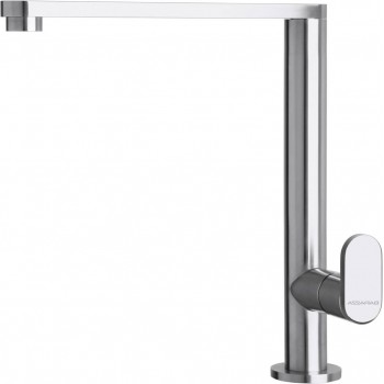 1RUBMBF1 BARAZZA RUBINETTO MISCELATBFREE ONE INOX SATINATO RIVENDITORE AUTORIZZATO BARAZZA