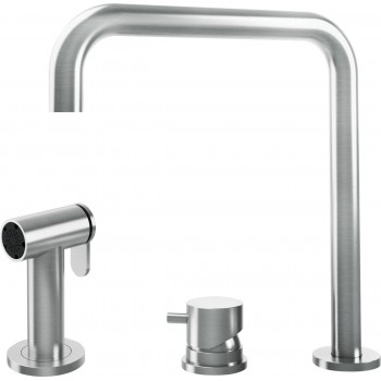 1RUBMRKT BARAZZA MIXER TAP TOP KIT REMOTE AND PULL-OUT SHOWER HEAD STAINLESS STEEL AUTHORIZED BARAZZA DEALER