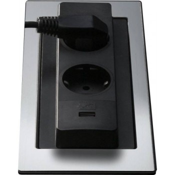 1PPB BARAZZA PORTAPRESE INCDA TOP BASCULANTE FINITINOX RIVENDITORE AUTHORIZATION BARAZZA