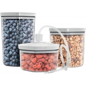 1KS3 BARAZZA KIT 3 CONTENITORI SOTTOVUOTO FEEL RIVENDITORE AUTORIZZATO BARAZZA