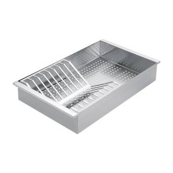 1VSOF BARAZZA PERFORATED TRAY CS DISH DRAINER STAINLESS STEEL 25X43 AUTHORIZED BARAZZA DEALER
