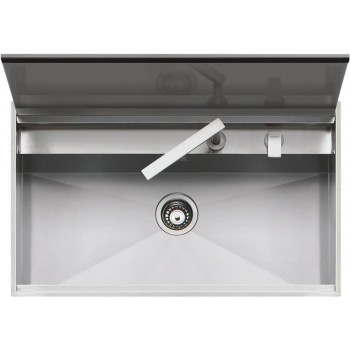 1LLB90 BARAZZA LAVLAB COVER INCFILO 86X51 1VINOX  RUBMISC BFREE ABBATTIBILE RIVENDITORE AUTORIZZATO BARAZZA