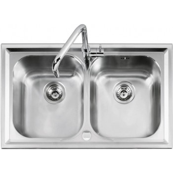 1LLV902 BARAZZA LAVBLEVEL INC 86X50 2VINOX RIVENDITORE AUTORIZZATO BARAZZA