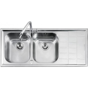 1LLV1202D BARAZZA LAVBLEVEL INC 116X50 2VGDX INOX RIVENDITORE AUTORIZZATO BARAZZA