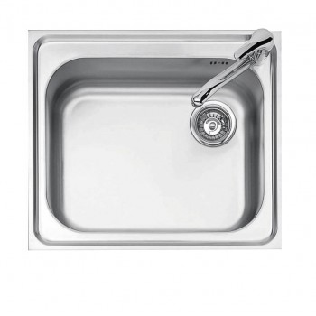 Jollynox 1I601K Big Lavello 1 vasca incasso 59 x 50  inox