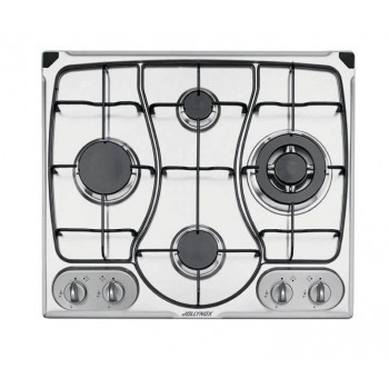 Jollynox 1PI311OMVE Omnia Piano cottura a gas cm 59  inox