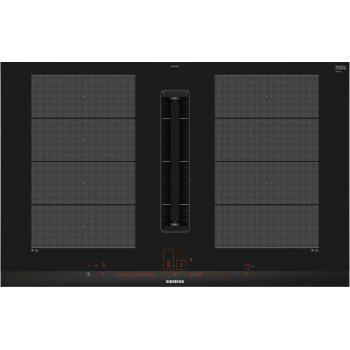 Siemens EX875LX67E iQ700 Piano a induzione con cappa integrata 80 cm