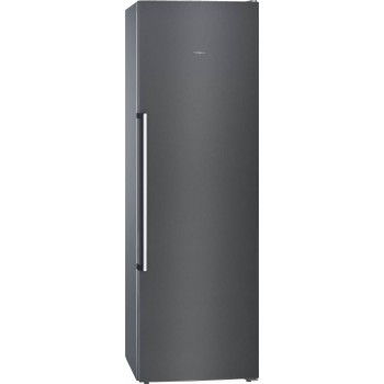 Siemens GS36NAXEP iQ500 Congelatore da libero posizionamento 186 x 60 cm Black stainless steel
