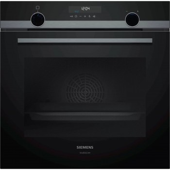 Siemens Studio Line iQ500 Recessed oven 60 x 60 cm black HB418G5B6