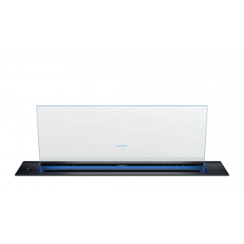 Siemens Studio Linie iQ700 Flache Teleskophaube 80 cm Klarglas LD88WMM66
