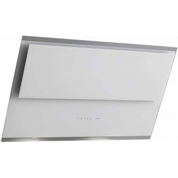 Falmec VERSO Design Wandhaube cm 55 - weißes Glas - Motor 800 m3/h