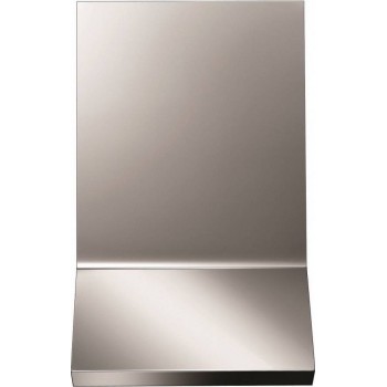 Falmec RIALTO Design Wall hood cm 55 height cm 100 polished stainless steel black satin sides motor 800 m3h
