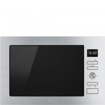 SMEG FMI425X Microonde recessed selection Microwave with grill Stainless Steel
