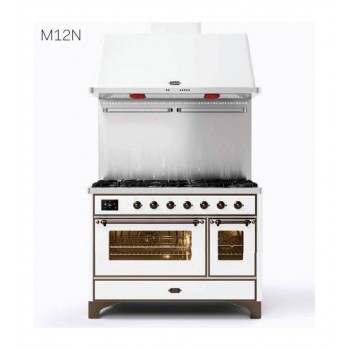 Ilve Cucina da accosto M12N Majestic Cucina da accosto cm 120 configurabile  inox o colorato