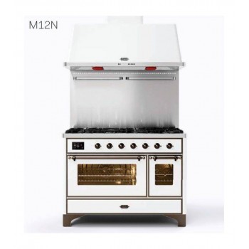 Ilve Kitchen M12N Majestic Flat kitchen cm 120 configurable stainless or colored