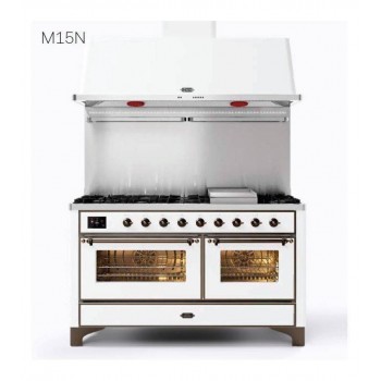 Ilve Cucina da accosto M15N Majestic Cucina da accosto cm 150 configurabile  inox o colorato