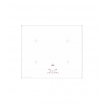 Piano Cottura KÜPPERSBUSCH KI 6520.0 WR Bianco Piani cottura a induzione da incasso