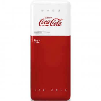 SMEG FAB28RDCC5 Single-door 50's fridge, COCA COLA DX ENERGY CLASS D